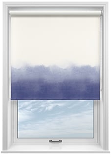 Bluebellgray Ombre, Cornflower - Twist&Fit Roller Blind